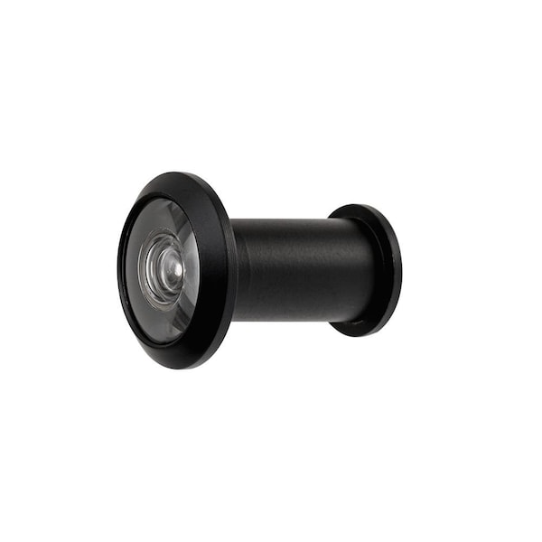 Pamex UL 180 Degree Door Viewer for 1-3/8in to 2-1/4in Matte Black Finish DD01180ULBL - main